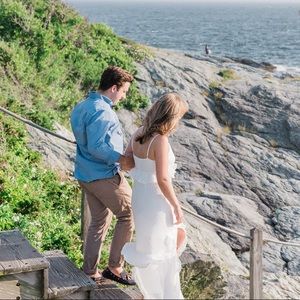 BEAUTIFUL White Maxi Dress